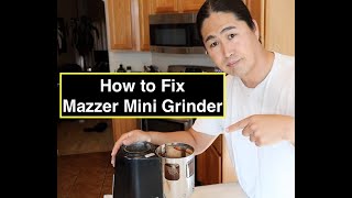 How to Fix the Mazzer Mini Coffee Grinder and Restoration  Part 1 [upl. by Kane]