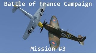 IL2 Cliffs of Dover  SoW BoF Campaign Mission 3 [upl. by Gnil]