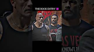 Roman Reigns and The Rock attitude 😈 shorts viral romanreigns [upl. by Ahsii]