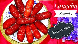 LangchaBengali sweet Recipe  Dessert Recipe  By Bharti Rasoi Adda [upl. by Arlyne]