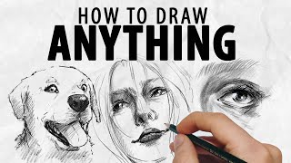 HOW TO DRAW ANYTHING No clickbait  Drawlikeasir [upl. by Rufe511]