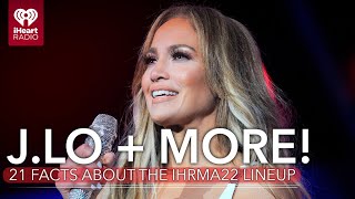 Jennifer Lopez Charlie Puth  More 21 Facts About The iHeartRadio Music Awards Lineup [upl. by Eseerahs]