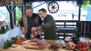 Sarea în bucate Reţete vânătoresti cu carne de mistreţ TVR3 [upl. by Arehc]