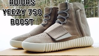 ADIDAS YEEZY 750 BOOST DETAILED REVIEW [upl. by Zedekiah]