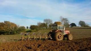 MF2720 ploughing at begining of November 2016 [upl. by Llerrod]