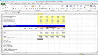 Financial Modeling Quick Lesson Building a Discounted Cash Flow DCF Model  Part 1 [upl. by Anestassia]