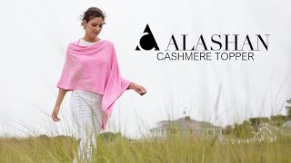 Alashan  Ways to Style Your Cashmere Topper [upl. by Ashleigh]