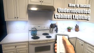 Installing Philips Hue Light Strips V4 for Undermount Cabinet Lighting  Tips and Tools Needed [upl. by Llenil]