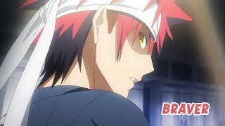 Shokugeki No Souma  San No Sara Opening 1 『 AMV 』  BRAVER Full [upl. by Sandra98]