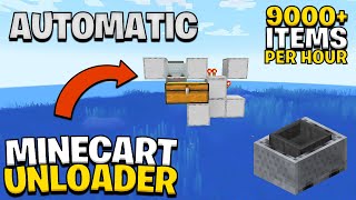 Hopper Minecart Item Sorter  Minecraft 15121 [upl. by Ewens188]