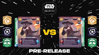 Cad Bane Command v Cad Bane Command  Star Wars Unlimited  BO1 Gameplay [upl. by Anselm879]