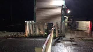 Watlington Station Level Crossing Norfolk Wednesday 30012019 [upl. by Lidia]