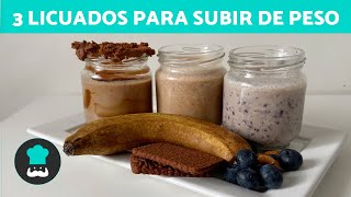 3 BATIDOS para NIÑOS con BAJO PESO 🍌 Licuados para Subir de Peso [upl. by Stromberg831]