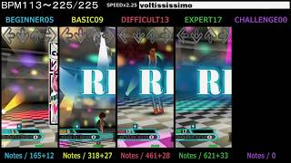 DDR  voltississimo  SINGLE DanceDanceRevolution A20 [upl. by Kremer]