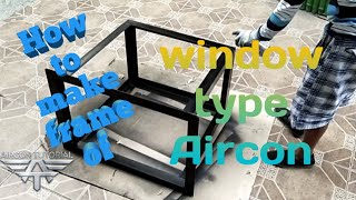 How to install window type aircon [upl. by Nicolai32]