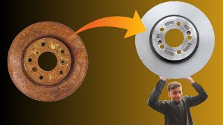 How To Resurface Brake Disc Rotors  Resurfacing Brake Rotors [upl. by Bernt]