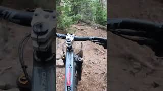 tashacreek fishlake rain thunderstorm lake utah mtb traildog mountainbike bikes gopro [upl. by Culbertson]