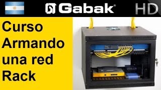 Tutorial basico como armar una red en un rack  Networking [upl. by Garwood]