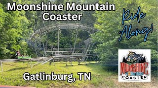 Moonshine Mountain Coaster POV  Gatlinburg TN [upl. by Ylremik]