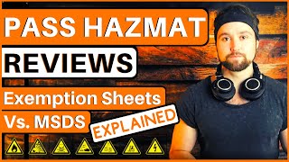 Pass the Amazon Hazmat Program  MSDS vs Amazon Hazmat Exemption Sheet  Amazon Hazmat Approval [upl. by Amesari]