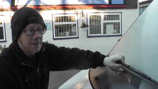 How to Free Up a Frozen Wiper Blade [upl. by Llireva387]