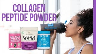 5 Best Collagen Peptides Powders  AntiAging Solution [upl. by Tony]