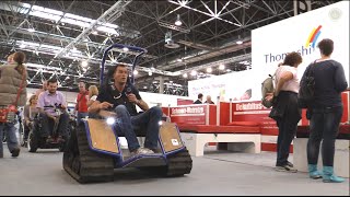 Rehacare Menschen Ziesel Rollstuhl 2014 [upl. by Leiso]