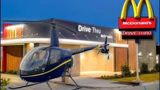 Flying my helicopter to McDonald’s [upl. by Felicio]