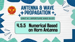 455 Numerical Based on Horn Antenna  EC602 [upl. by Freeman850]