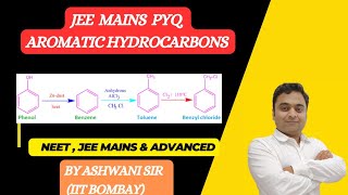 JEE MAINS PROBLEM DISCUSSION AROMATIC HYDROCARBONS  MECHANSIM  HYDROCARBONS CLASS 11 CHEMISTRY [upl. by Molahs]