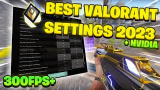 The Ultimate VALORANT SETTINGS and OPTIMIZATION Guide [upl. by Peedsaj523]