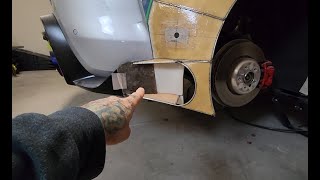 Bye Bye Winglets  Using Foam to Blend Fiberglass Body Panels [upl. by Aniratak685]