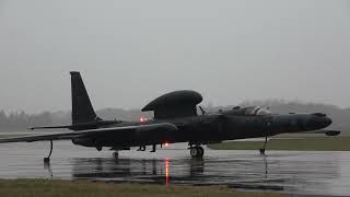 Lockheed U2 RAF Fairford March 2022 [upl. by Hammer]