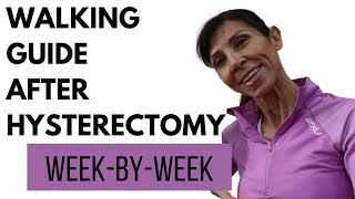 Walking After a Hysterectomy Weeks 17  Physio Weekly Guide for FAST Recovery [upl. by Aicekan]