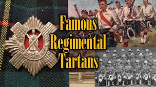 Famous Regimental Tartans of the British Army  a quick overview [upl. by Arette]