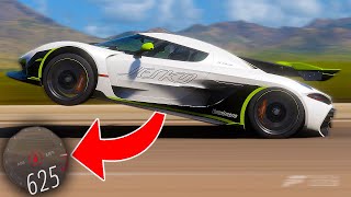 1600HP Koenigsegg Jesko  Forza Horizon 5  Logitech g29 gameplay [upl. by Shamma176]