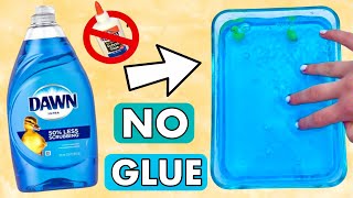 DO NO GLUE SLIME RECIPES WORK 🤨😱 How to make Slime WITHOUT Glue amp Activator Easy DIY Craft [upl. by Dnumsed]