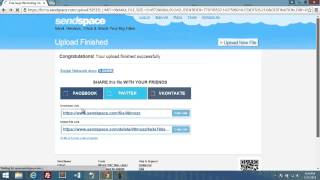 How to Use Sendspace website to upload and download  Afsoomaali  Sahalsoftware [upl. by Betta]