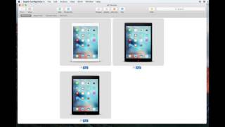 Apple Configurator 2  How to Apply a Blueprint to Multiple iPads [upl. by Eeryn]