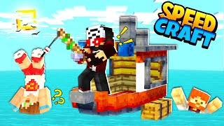 minecraft ama BALIK TUTMA YARIŞI 🏁 SPEEDCRAFT [upl. by Godber]