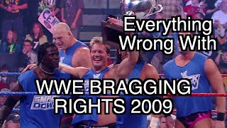 Everything Wrong With WWE Bragging Rights 2009 [upl. by Joleen]