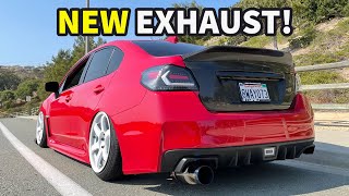 2020 Subaru WRX Gets NEW Catback Exhaust [upl. by Endor330]