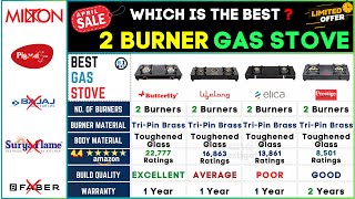 🔥 Best Gas Stove in India 2024  Top 2 Burner Cooktop Gas Stove [upl. by Allit]