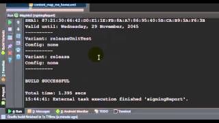 How to obtain SHA1 Signing Certificate Fingerprint key for Android App [upl. by Idnis]