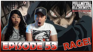 MUSTANG BURNS ENVY quotFlame of Vengeancequot Fullmetal Alchemist Brotherhood Episode 53 Reaction [upl. by Minsat47]