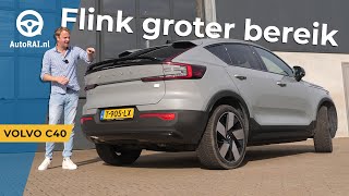 Volvo C40 2023 Review  Grotere actieradius sneller laden  AutoRAI TV [upl. by Inna610]