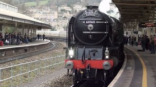 Steam Trains through Bath 2011 [upl. by Bozuwa]