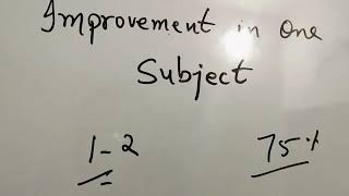 Cbse Improvement Exam 2024  Improvement exam in one subject  how to apply [upl. by Atiragram]