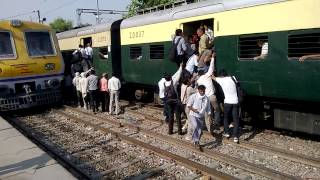 Ladies Special EMU Train Palwal [upl. by Oecam]