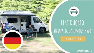 Fiat Ducato Westfalia Columbus Erklärvideo  roadsurfer Road House [upl. by Supat]